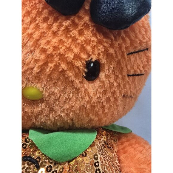 Rare Build A Bear Hello Kitty Sanrio 18" Orange Halloween Plush Stuffed Animal - Picture 7 of 16